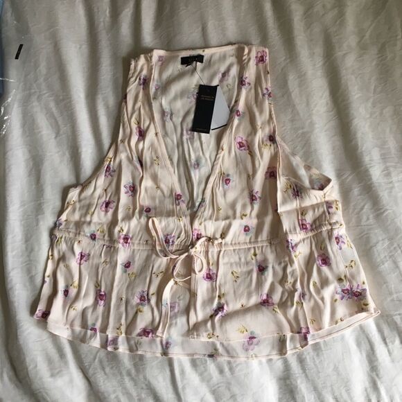 AFRM Maiden front tie tank size XL NWT - Picture 2 of 5